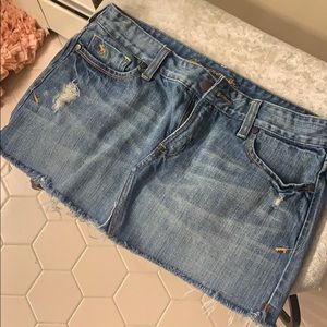 Abercrombie and Fitch jean mini skirt